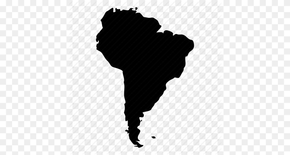 Countries Latin America Map South America South America Map, Silhouette Free Png Download
