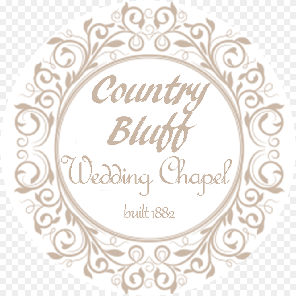 Country Bluff Wedding Chapel Monogram, Oval, Text, Pattern Free Transparent Png