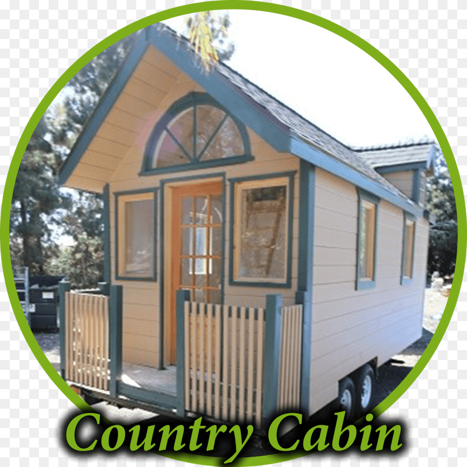 Country Cabin Circle Cottage, Architecture, Housing, House, Building Free Png Download