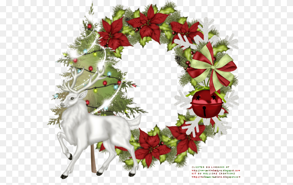 Country Christmas Cluster Frame Christmas Clusters, Wreath Free Transparent Png