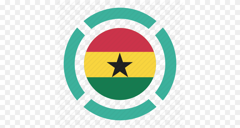 Country Flag Ghana Location Nation Navigation Pn, Symbol, Star Symbol, Logo Png Image