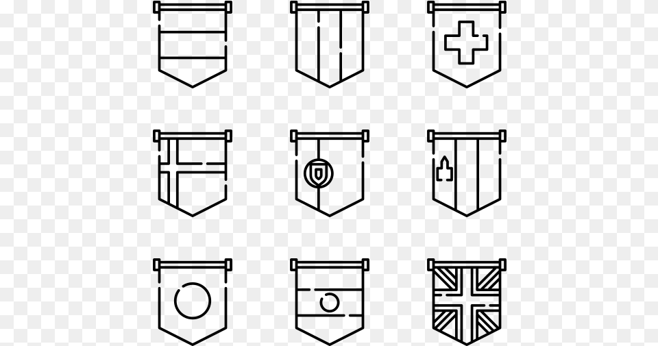 Country Flags, Gray Png