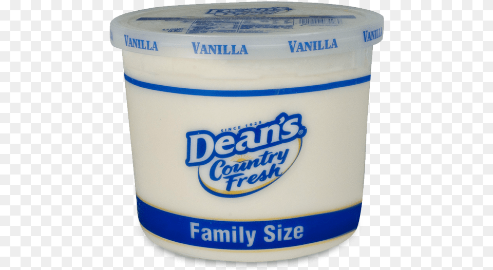 Country Fresh Vanilla Ice Cream Family Size Dean39s Country Fresh Chocolate Chip Ice Cream, Dessert, Food, Yogurt, Can Free Png