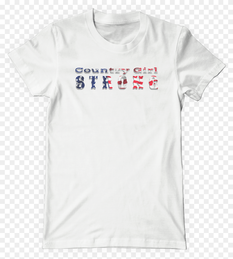 Country Girl Strong Oakley White T Shirt, Clothing, T-shirt Png