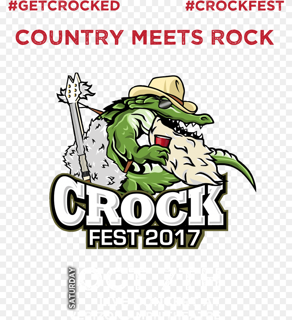 Country Meets Rock June 18th At Verizon Wireless Amphitheatre Poster, Advertisement, Person Free Png