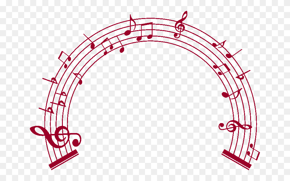Country Music Notes Clipart, Arch, Architecture, Bow, Weapon Free Transparent Png