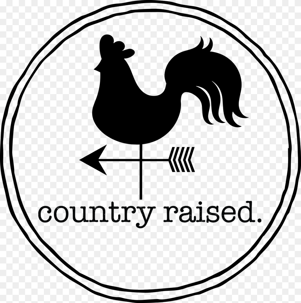 Country Raised Rooster, Lighting Free Png Download