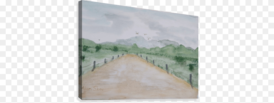 Country Road Painting, Art, Path Png Image