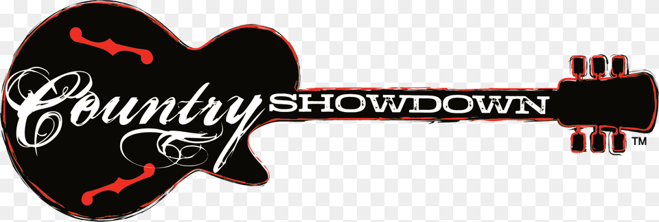 Country Showdown Logo, Guitar, Musical Instrument Png