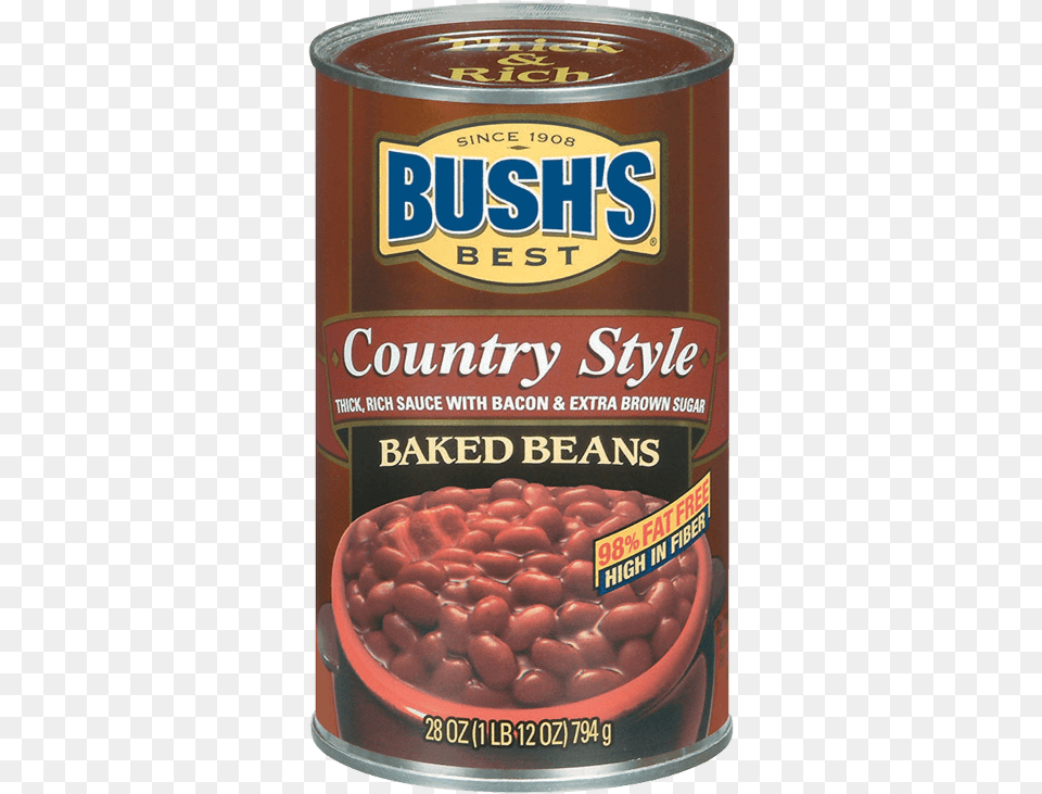 Country Style Baked Beans Bush39s Baked Beans, Tin, Food, Ketchup, Can Free Png Download