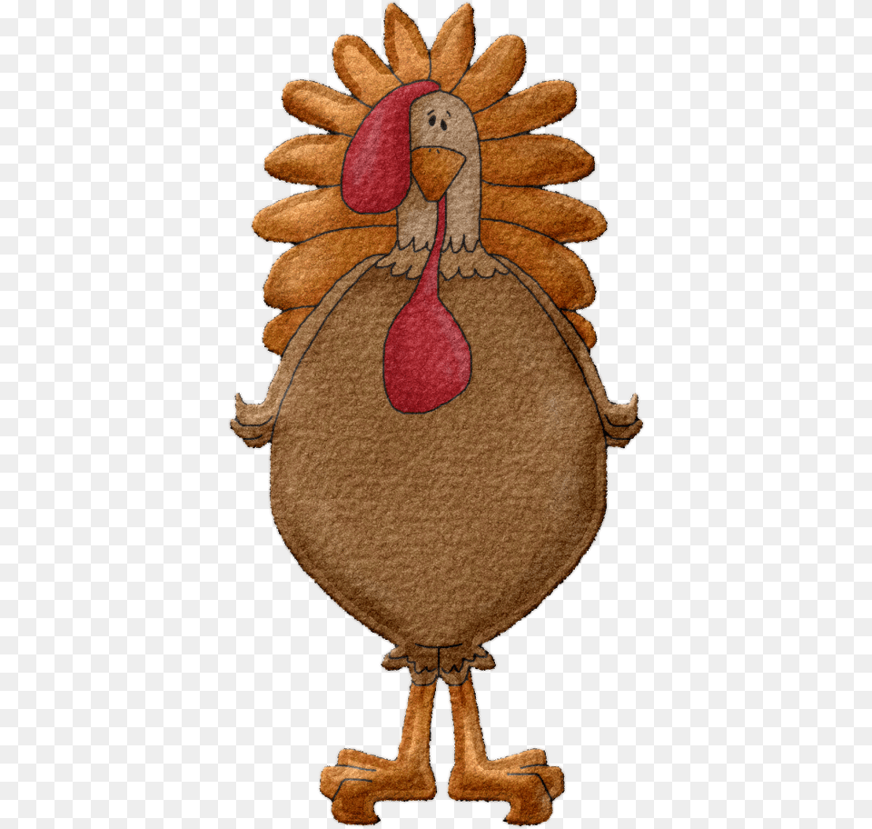 Country Style Primitive Thanksgiving Clipart, Animal, Bird Png