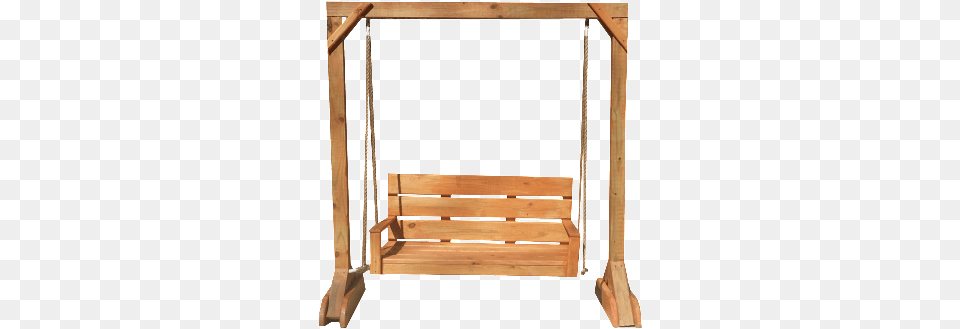 Country Swing And Stand Swing Wood Chair, Toy Png Image