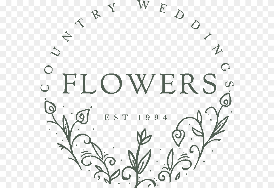 Country Weddings Flowers Circle, Blackboard, Text Free Transparent Png
