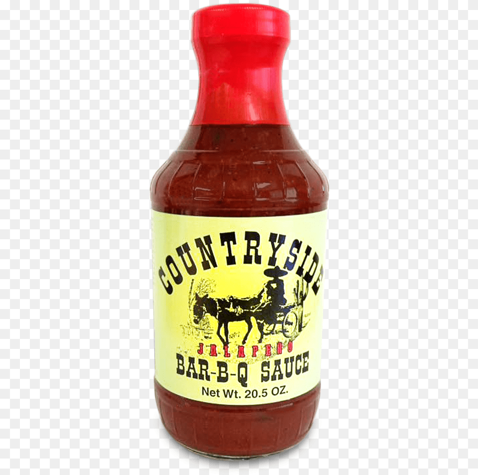 Countryside Jalapeno Sauce Bottle, Food, Ketchup, Animal, Horse Free Transparent Png