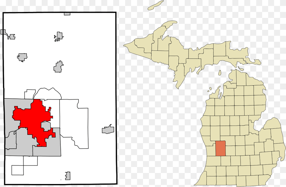 County Michigan, Chart, Plot, Map, Atlas Free Png Download