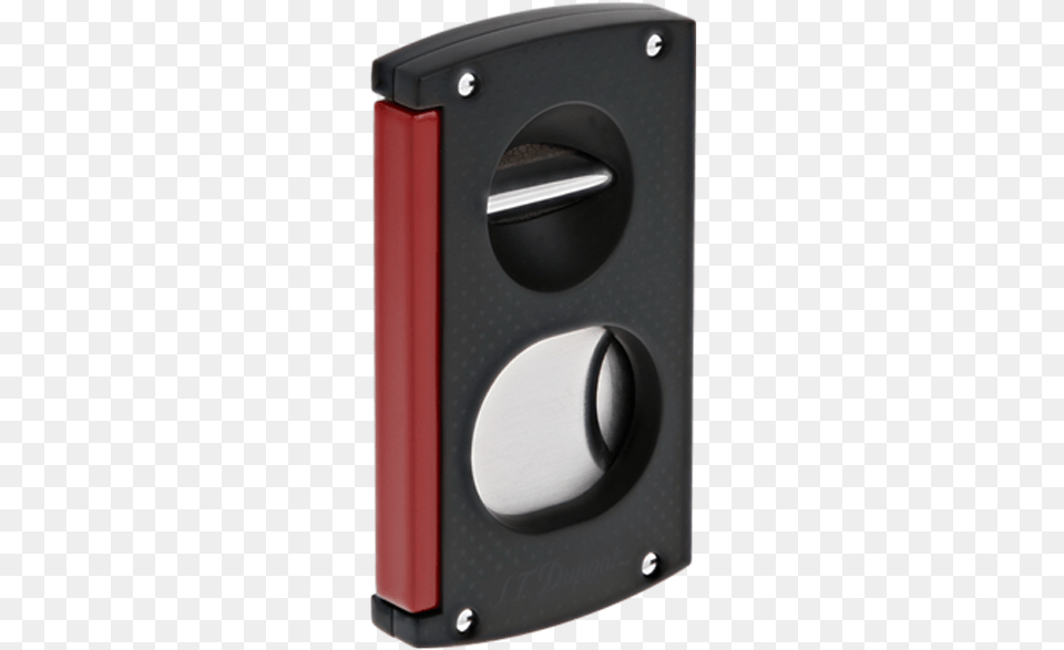 Coupe Cigare Noir Rouge St Dupont Cutter Red Black Double, Mailbox Png Image