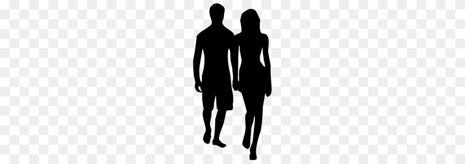 Couple Silhouette, Person, Walking, Clothing Free Transparent Png