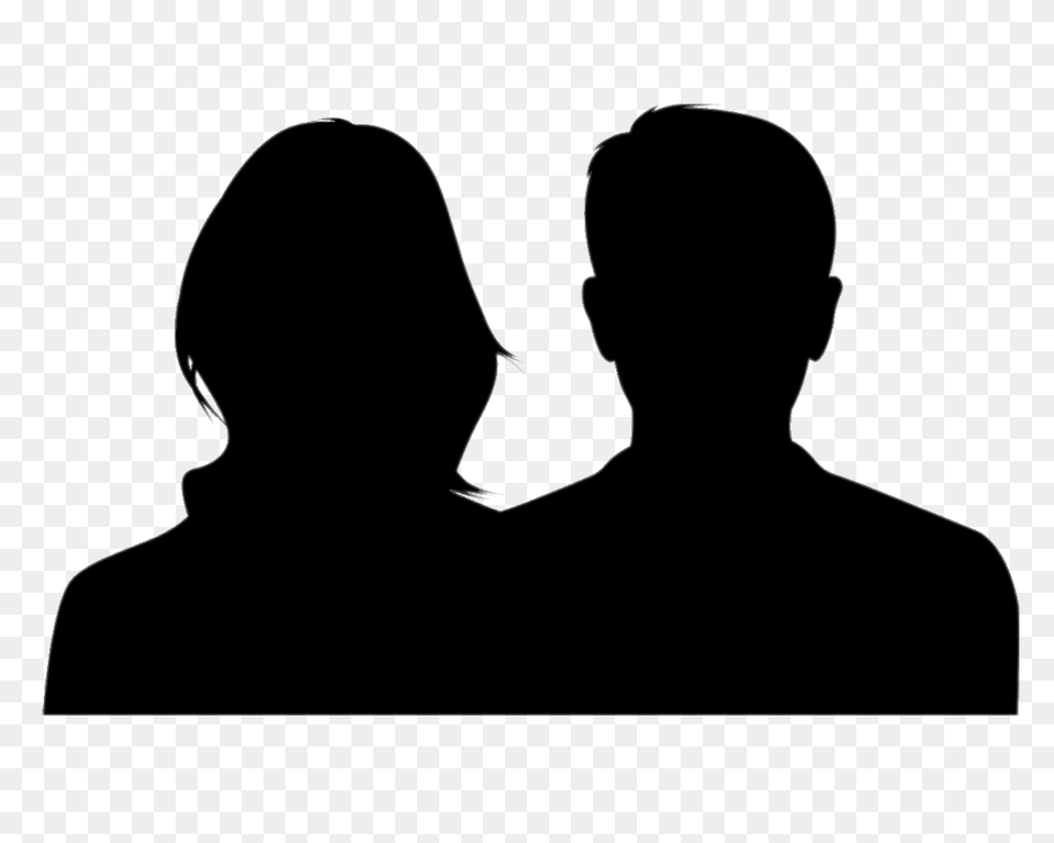 Couple, Silhouette, Adult, Male, Man Free Transparent Png