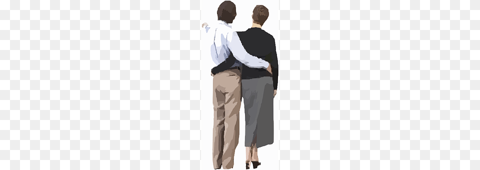 Couple Clothing, Pants, Adult, Person Png Image