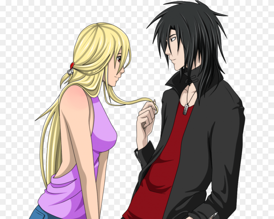 Couple Anime Vippng Sharing, Adult, Publication, Person, Female Png Image