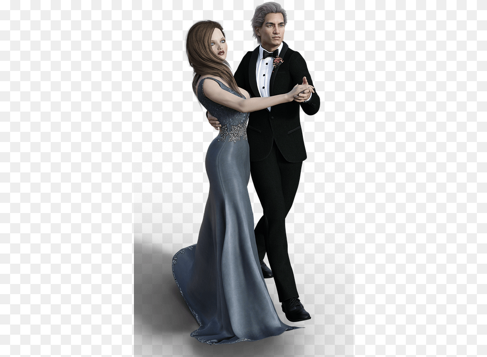 Couple Ball Dance, Formal Wear, Tuxedo, Clothing, Dress Free Png Download