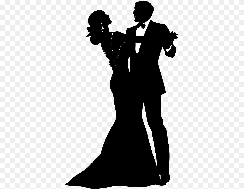 Couple Ballerina Silhouette Silhouette Cameo Talent Man39s No Nonsense Guide To Women Ebook, Formal Wear, Tuxedo, Clothing, Suit Png Image