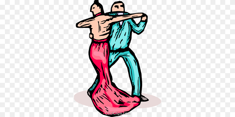 Couple Ballroom Dancing Royalty Vector Clip Art Illustration, Dance Pose, Person, Leisure Activities, Adult Png