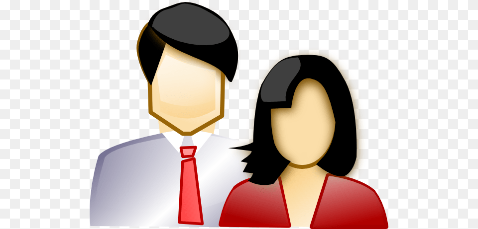 Couple Clip Art, Accessories, Tie, Person, People Png Image