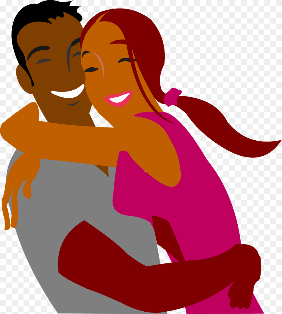Couple Clipart, Person, Face, Head, Art Free Png Download