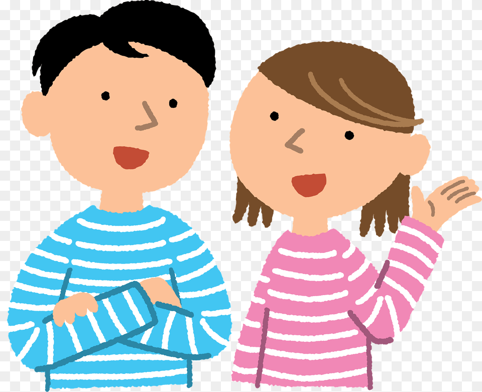 Couple Clipart, Baby, Person, Face, Head Free Transparent Png