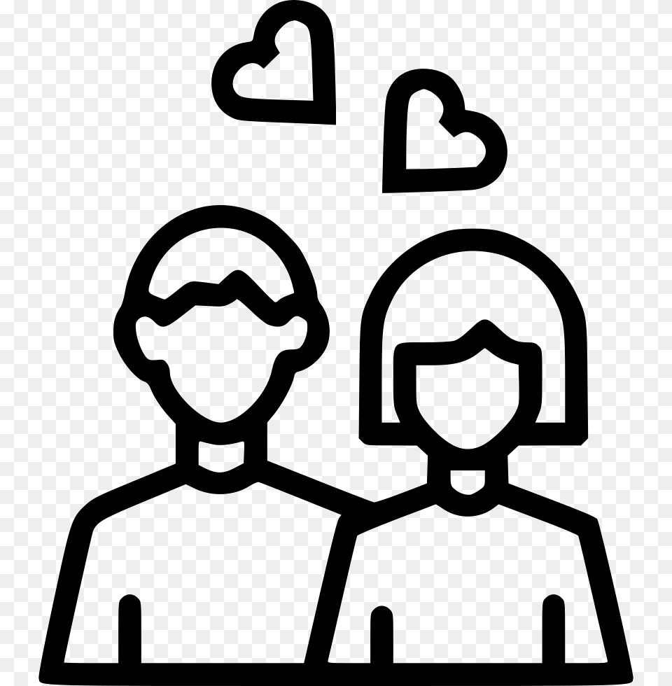 Couple Day Heart Romantic Couple Doodle, Stencil, Gas Pump, Machine, Pump Png