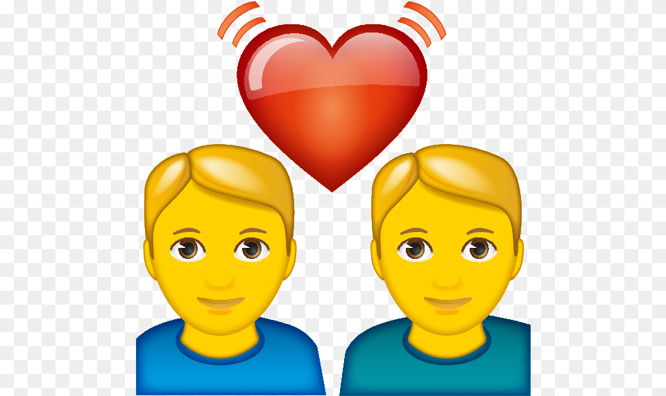 Couple Emoji, Balloon, Baby, Face, Head Free Png Download