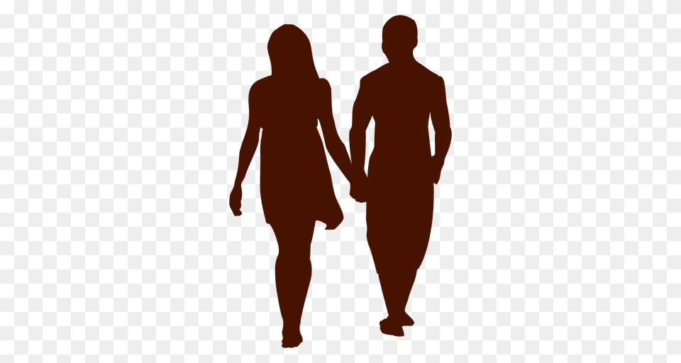 Couple Family Romantic Walk Silhouette, Body Part, Hand, Person, Adult Png Image