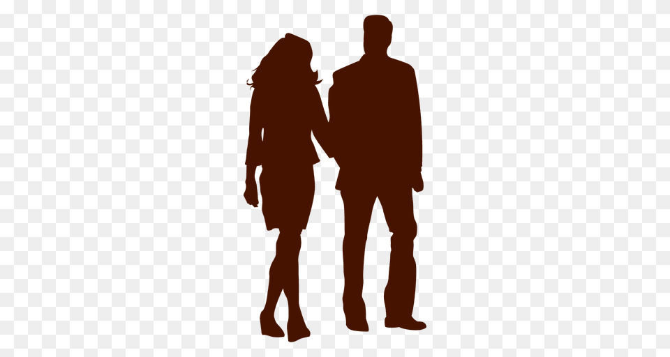 Couple Family Walking Silhouette, Body Part, Hand, Person, Adult Png