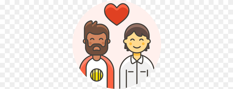 Couple Gay Love Icon Of Lgbt Break Up Cartoon, Baby, Person, Face, Head Png Image