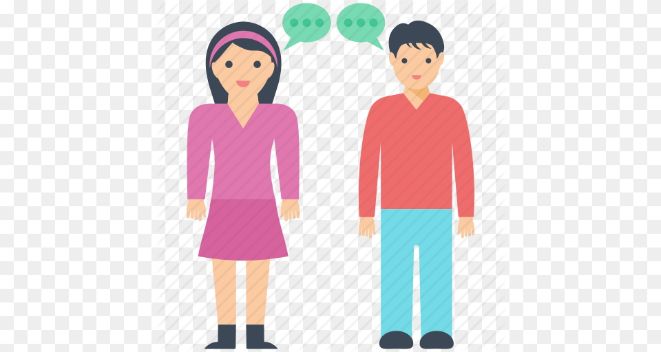 Couple Goals Happy Couple Husband Wife Love Talk Talking Icon, Clothing, Long Sleeve, Sleeve, Person Png Image