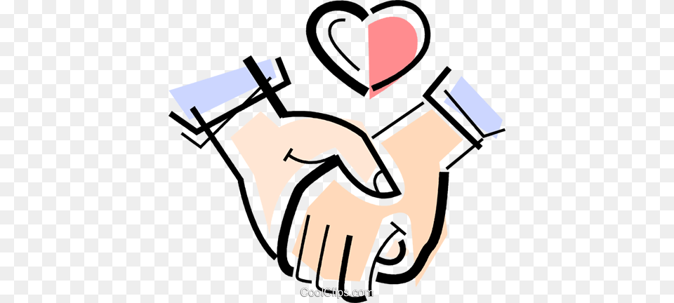 Couple Holding Hands Royalty Vector Clip Art Illustration, Body Part, Hand, Person Png