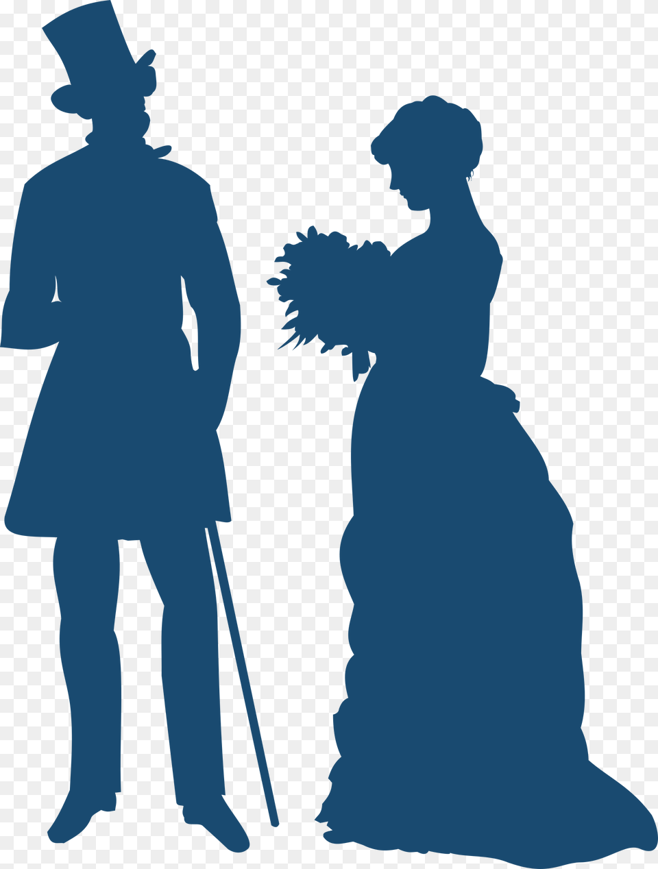 Couple Icons Silhouette Old Fashioned, Cleaning, Person, Adult, Male Png