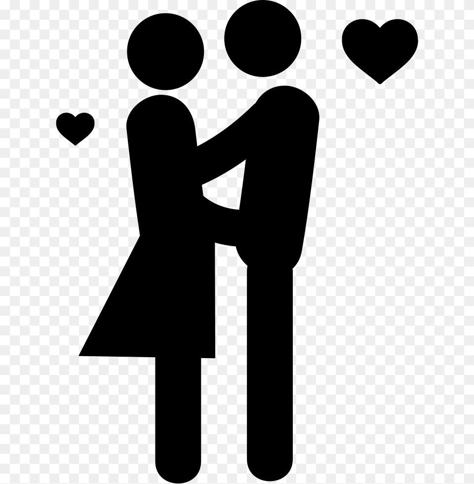 Couple In Love Couple In Love Icon, Silhouette, Body Part, Hand, Person Free Png