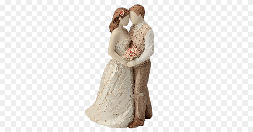 Couple In Love Wedding Figurines, Clothing, Dress, Formal Wear, Wedding Gown Free Transparent Png