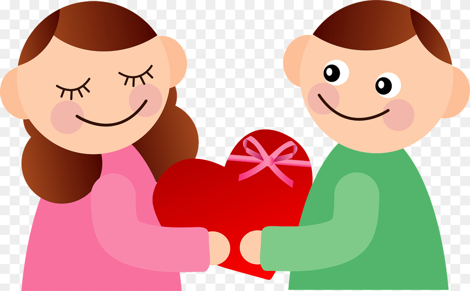 Couple Is Celebrating Valentine39s Day Clipart, Baby, Person, Face, Head Free Png Download