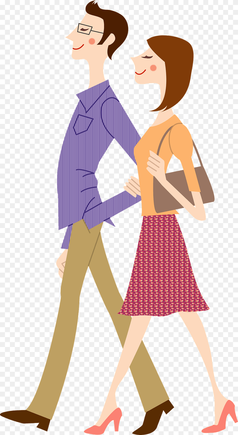 Couple Is Dating Clipart, Adult, Person, Woman, Female Free Png