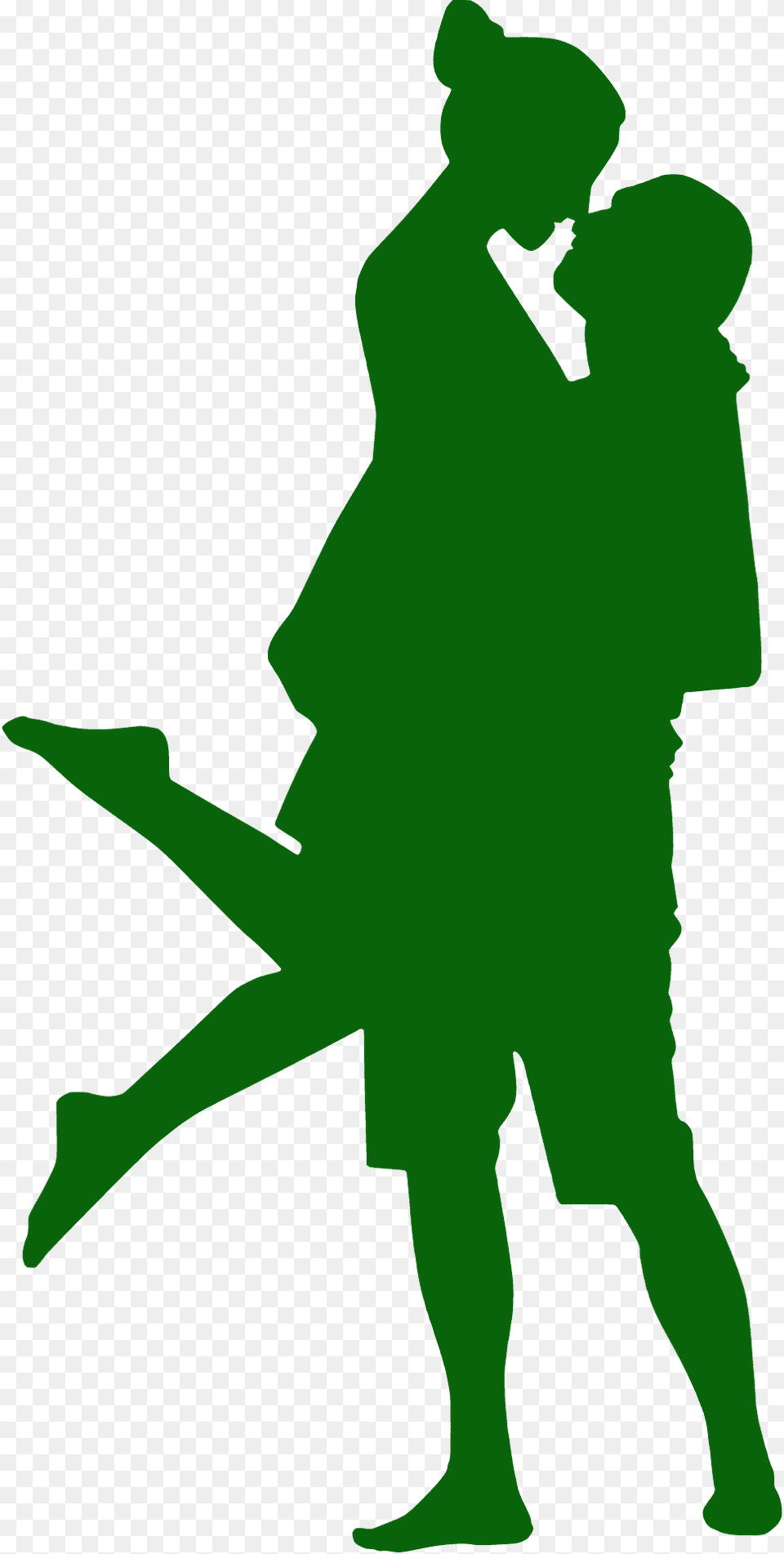 Couple Kissing Silhouette, Leisure Activities, Person, Dancing, Man Free Png Download
