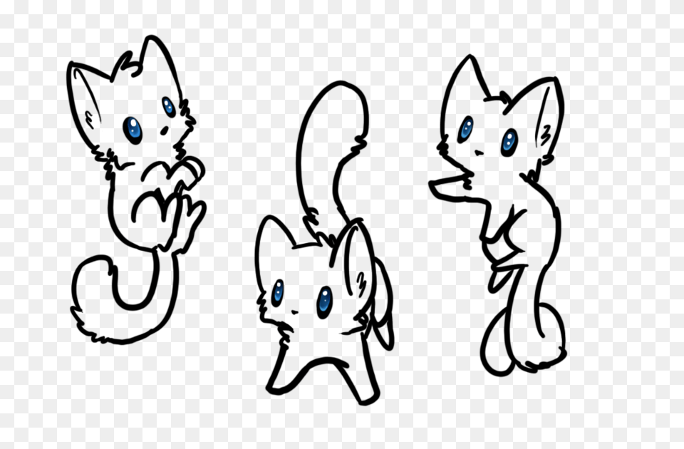 Couple Lineart Base Kitty Anime Pictures, Nature, Night, Outdoors Free Png