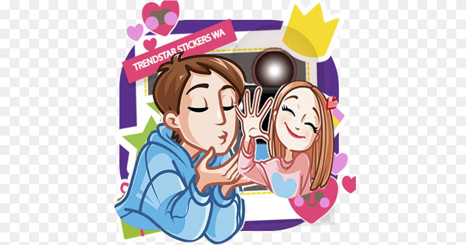 Couple Love Sticker New Couple Love Stickers, Publication, Book, Comics, Baby Png