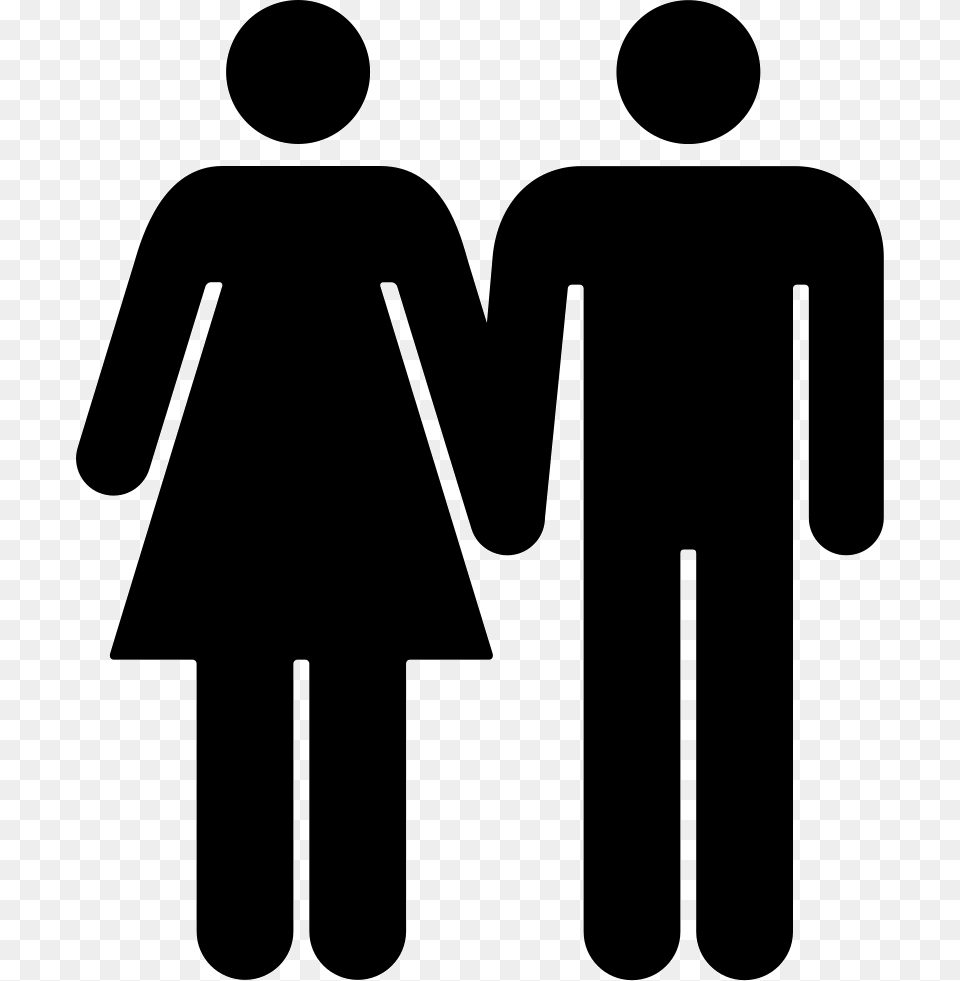 Couple Man Woman Sign, Symbol Png Image