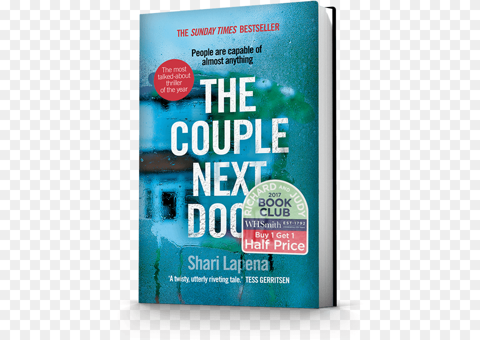 Couple Next Door Shari Lapena, Advertisement, Book, Poster, Publication Free Png Download