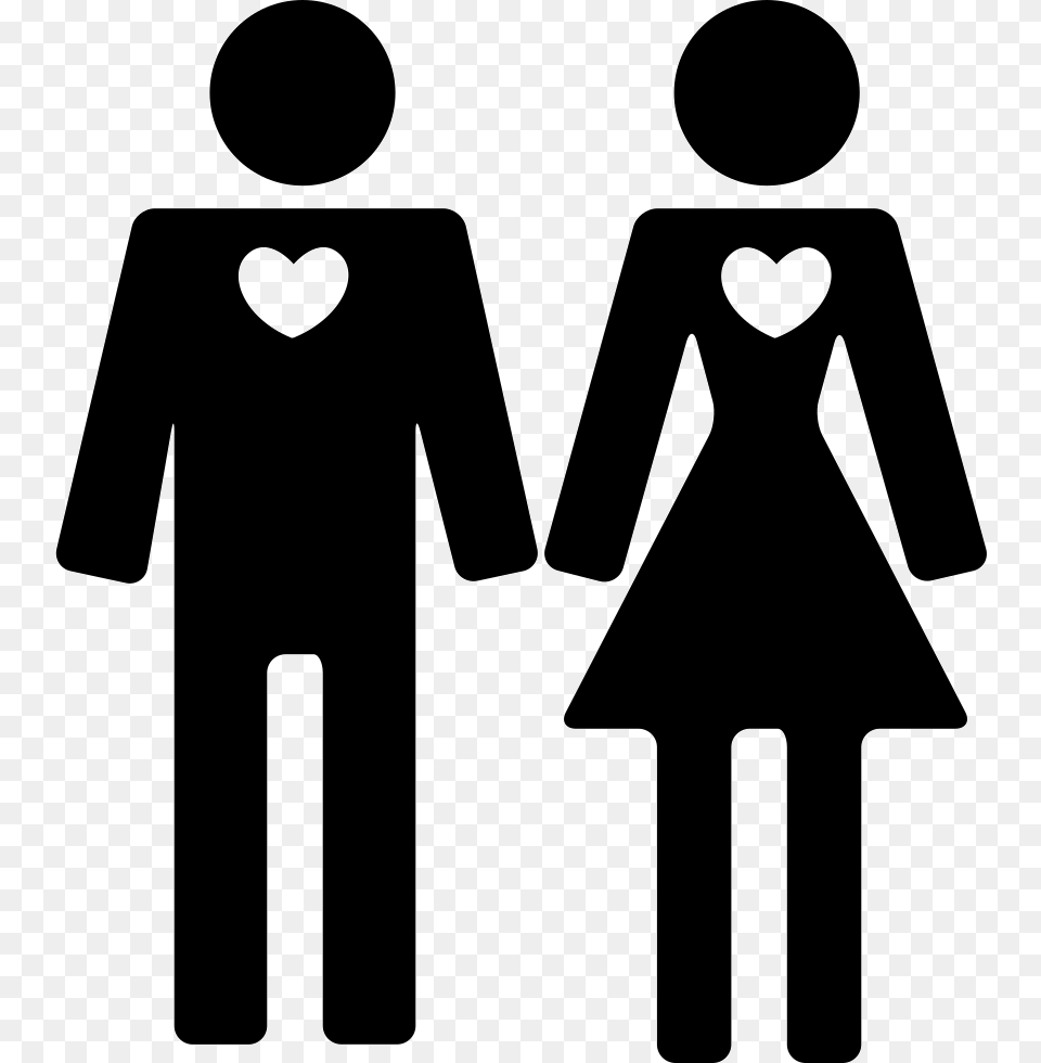 Couple Of Humans In Love Same Sex Marriage Icons, Clothing, Long Sleeve, Sleeve, Stencil Png