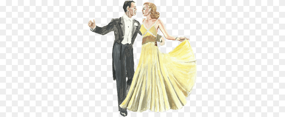 Couple Of Vintage Dancers Vintage Couple, Formal Wear, Clothing, Dress, Evening Dress Png Image