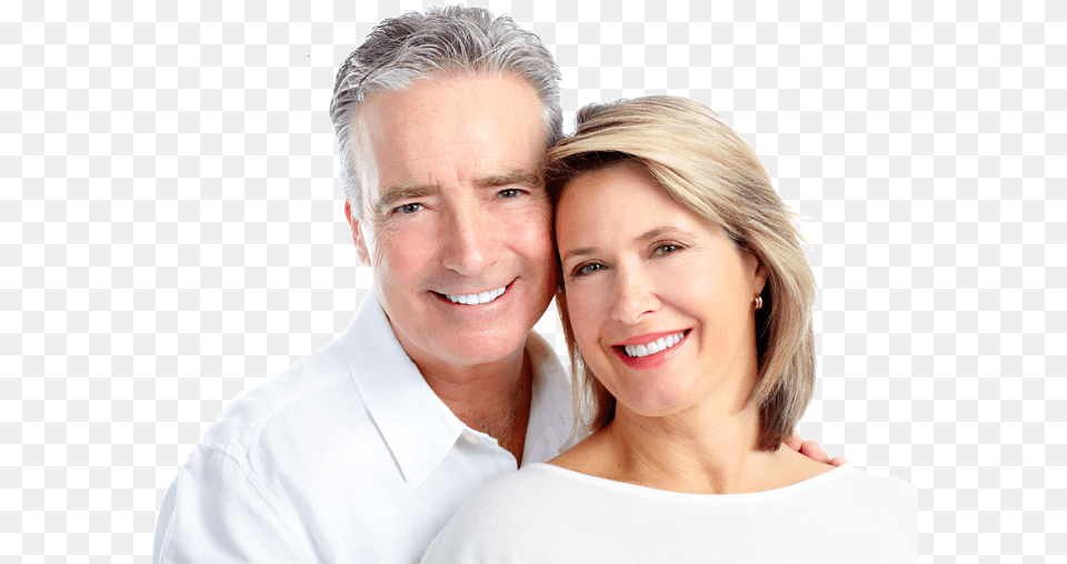 Couple Old, Face, Smile, Happy, Head Png Image
